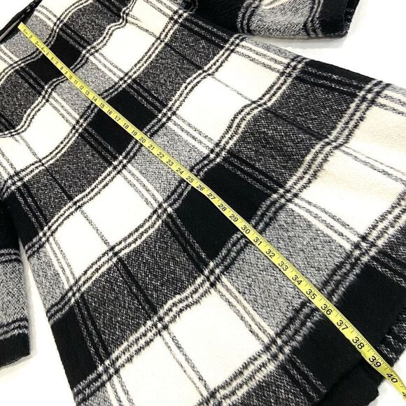 TALBOTS Brushed Wool Blend Coat (oversized Sz M) - Picture 12 of 13